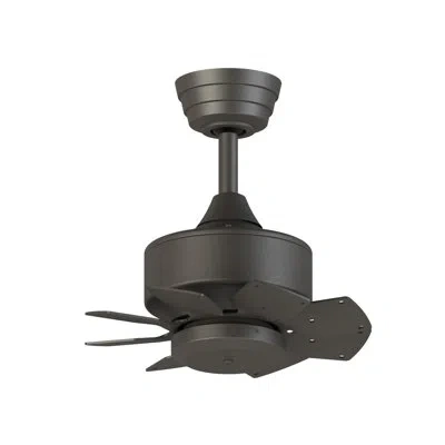 Fanimation Levon Custom Smart Ceiling Fan Dc Motor With Remote Control - (motor Only) In Matte Greige