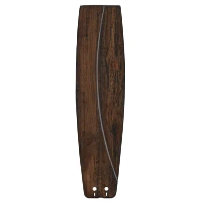 Fanimation My 26 Inch Indoor/outdoor Ceiling Fan Soft Rounded Carved Wood Blade - Set Of 5