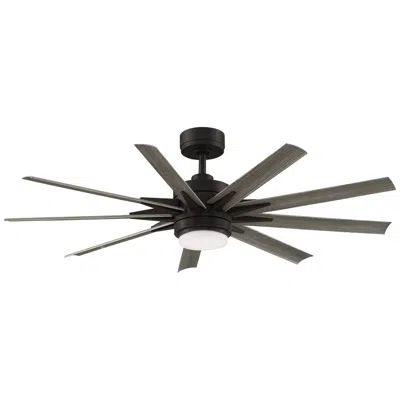 Fanimation Odyn Custom - 56 Inch - Dzw With Wew Blades And Led Lk