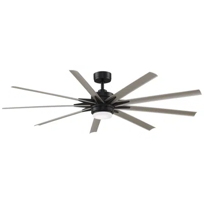 Fanimation Odyn Custom - 72 Inch - Blw With Bnw Blades And Led Lk