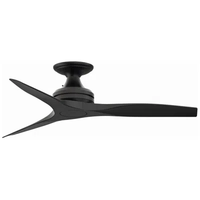 Fanimation Spitfire - 48 Inch Flush - Bl With Bl Blades