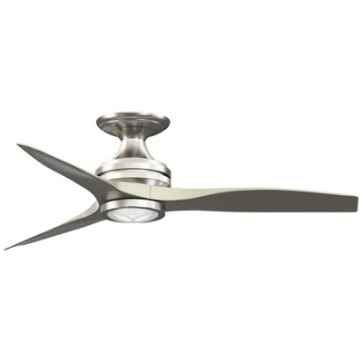 Fanimation Spitfire - 48 Inch Flush - Bn With Bn Blades And Led Lk