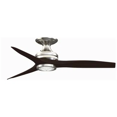 Fanimation Spitfire - 48 Inch Flush - Bn With Dwa Blades And Led Lk