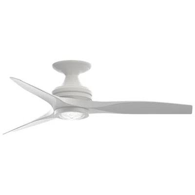 Fanimation Spitfire - 48 Inch Flush - Mw With Mw Blades And Led Lk