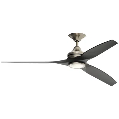 Fanimation Spitfire - 60 Inch - Bn With Bl Blades And Led Lk