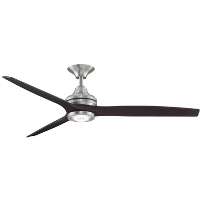 Fanimation Spitfire - 60 Inch - Bn With Wa Blades And Led Lk