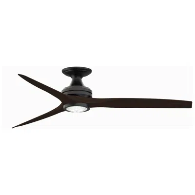 Fanimation Spitfire - 60 Inch Flush - Bl With Dwa Blades And Led Lk