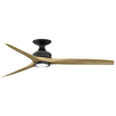 Fanimation Spitfire - 60 Inch Flush - Bl With N Blades And Led Lk