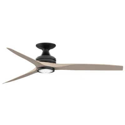 Fanimation Spitfire - 60 Inch Flush - Bl With Ww Blades And Led Lk