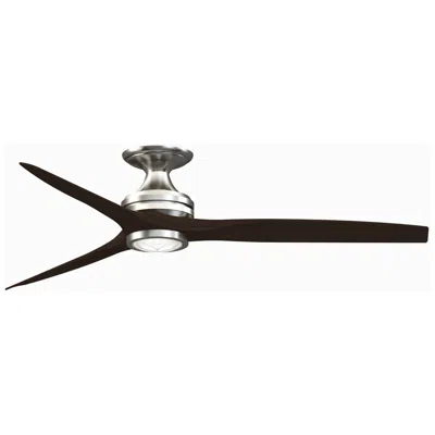 Fanimation Spitfire - 60 Inch Flush - Bn With Dwa Blades And Led Lk