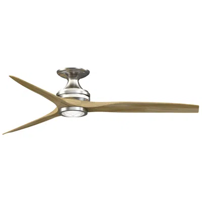 Fanimation Spitfire - 60 Inch Flush - Bn With N Blades And Led Lk