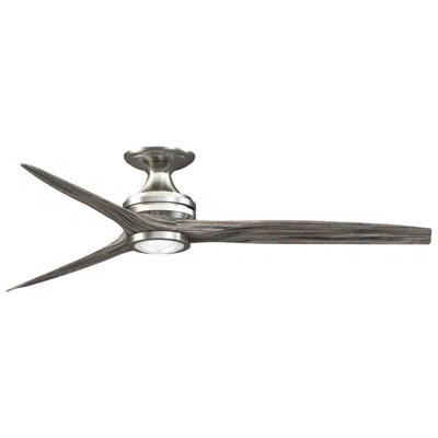 Fanimation Spitfire - 60 Inch Flush - Bn With We Blades And Led Lk