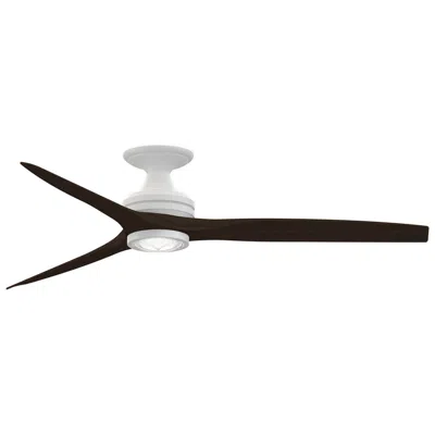 Fanimation Spitfire - 60 Inch Flush - Mw With Dwa Blades And Led Lk