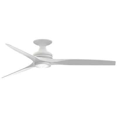 Fanimation Spitfire - 60 Inch Flush - Mw With Mw Blades And Led Lk