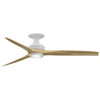 Fanimation Spitfire - 60 Inch Flush - Mw With N Blades And Led Lk