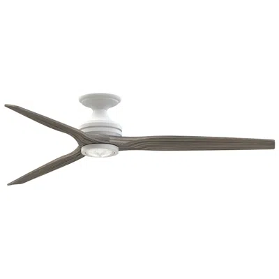 Fanimation Spitfire Dc Custom 64 In. Flush - Mw W/ We Blades, Mw Led Lk