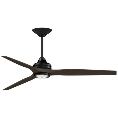 Fanimation Spitfire Dc Custom - 64 Inch - Bl With Dwa Blades And Bl Led Lk