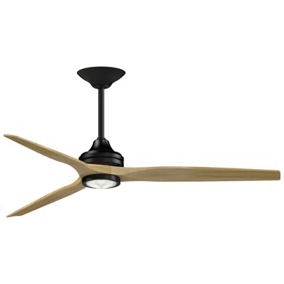 Fanimation Spitfire Dc Custom - 64 Inch - Bl With N Blades And Bl Led Lk
