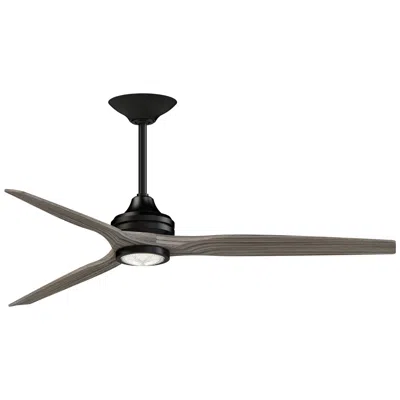 Fanimation Spitfire Dc Custom - 64 Inch - Bl With We Blades And Bl Led Lk