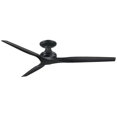 Fanimation Spitfire Dc Custom - 64 Inch Flush - Bl With Bl Blades