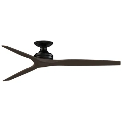 Fanimation Spitfire Dc Custom - 64 Inch Flush - Bl With Dwa Blades