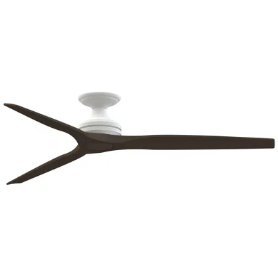 Fanimation Spitfire Dc Custom - 64 Inch Flush - Mw With Dwa Blades