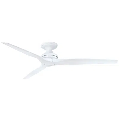 Fanimation Spitfire Dc Custom - 64 Inch Flush - Mw With Mw Blades