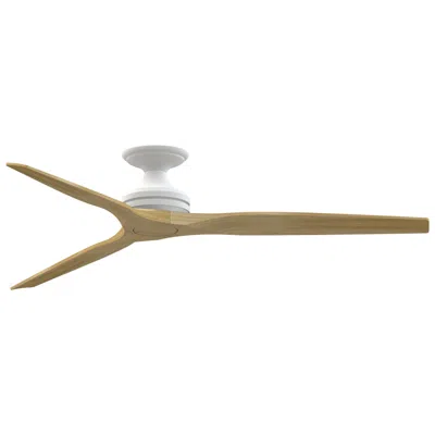 Fanimation Spitfire Dc Custom - 64 Inch Flush - Mw With N Blades
