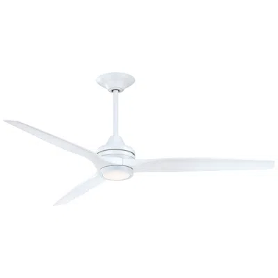 Fanimation Spitfire Dc Custom - 64 Inch - Mw With Mw Blades And Mw Led Lk