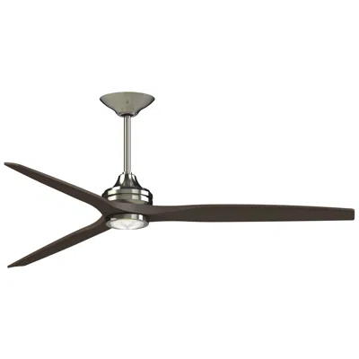 Fanimation Spitfire Dc Custom - 72 Inch - Bn With Dwa Blades And Bn Led Lk