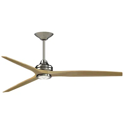 Fanimation Spitfire Dc Custom - 72 Inch - Bn With N Blades And Bn Led Lk