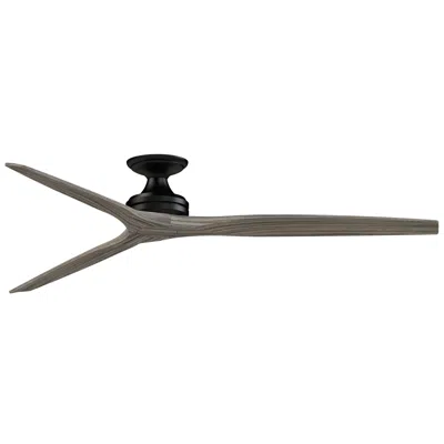 Fanimation Spitfire Dc Custom - 72 Inch Flush - Bl With We Blades