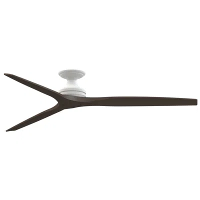 Fanimation Spitfire Dc Custom - 72 Inch Flush - Mw With Dwa Blades