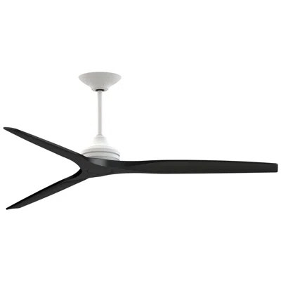 Fanimation Spitfire Dc Custom - 72 Inch - Mw With Bl Blades