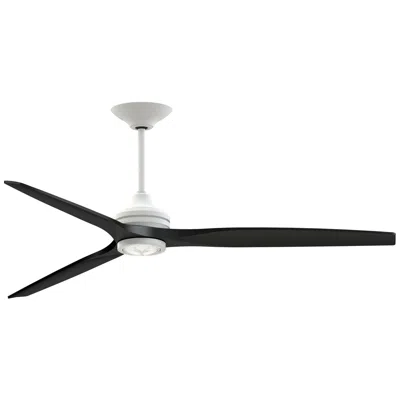 Fanimation Spitfire Dc Custom - 72 Inch - Mw With Bl Blades And Mw Led Lk