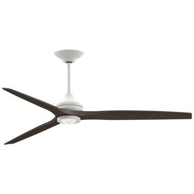 Fanimation Spitfire Dc Custom - 72 Inch - Mw With Dwa Blades And Mw Led Lk