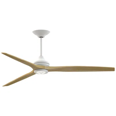 Fanimation Spitfire Dc Custom - 72 Inch - Mw With N Blades And Mw Led Lk