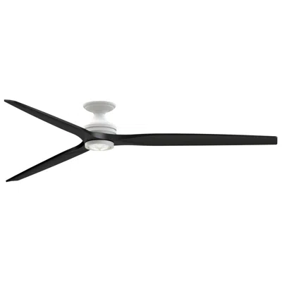 Fanimation Spitfire Dc Custom 84" Flush - Bl With We Blades & Light Kit