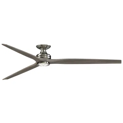 Fanimation Spitfire Dc Custom 84" Flush,  Bn With We Blades & Light Kit