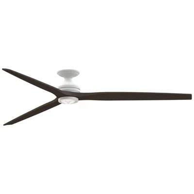 Fanimation Spitfire Dc Custom 84" Flush - Mw W/ Dwa Blades, Light Kit