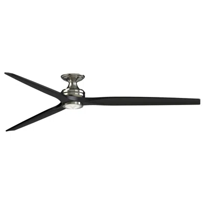Fanimation Spitfire Dc Custom 84 In. Flush - Bn W/ Bl Blades & Light Kit
