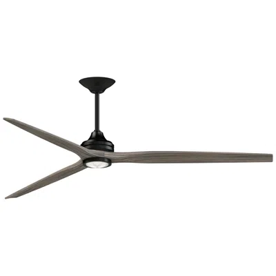 Fanimation Spitfire Dc Custom - 84 Inch - Bl With We Blades And Bl Led Lk