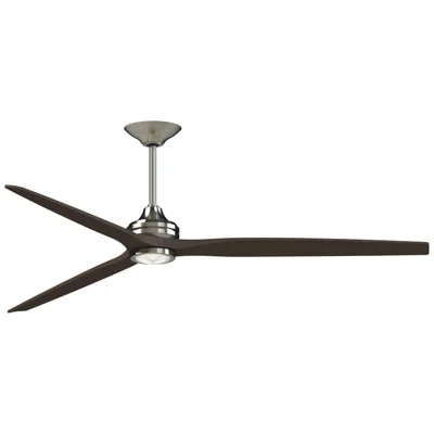 Fanimation Spitfire Dc Custom - 84 Inch - Bn With Dwa Blades And Bn Led Lk