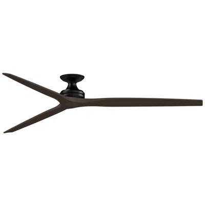 Fanimation Spitfire Dc Custom - 84 Inch Flush - Bl With Dwa Blades