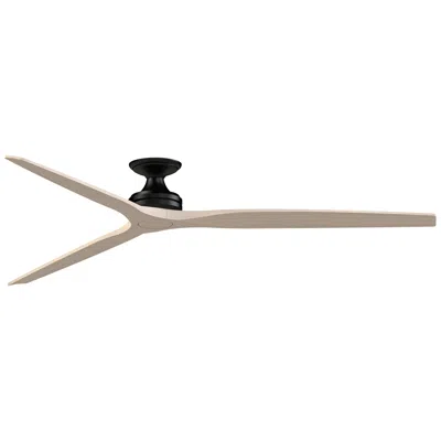 Fanimation Spitfire Dc Custom - 84 Inch Flush - Bl With Ww Blades