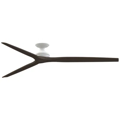 Fanimation Spitfire Dc Custom - 84 Inch Flush - Mw With Dwa Blades