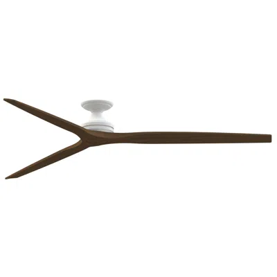 Fanimation Spitfire Dc Custom - 84 Inch Flush - Mw With Wk Blades