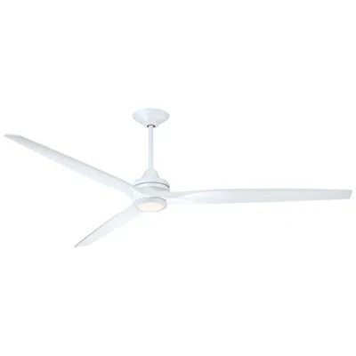 Fanimation Spitfire Dc Custom - 84 Inch - Mw With Mw Blades