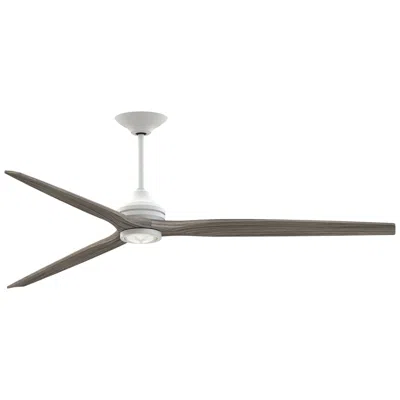 Fanimation Spitfire Dc Custom - 84 Inch - Mw With We Blades And Mw Led Lk