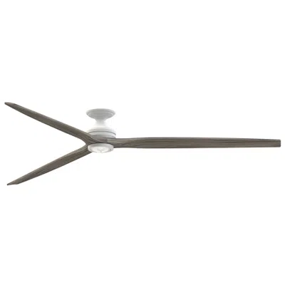 Fanimation Spitfire Dc Custom - 96" Ceiling Fan - Matte White. Light Kit